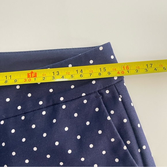 Boden Richmond Navy Blue polka dots Pants - Picture 10 of 16